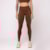 Legging Alvorada Cacau com Detalhe Contrastante